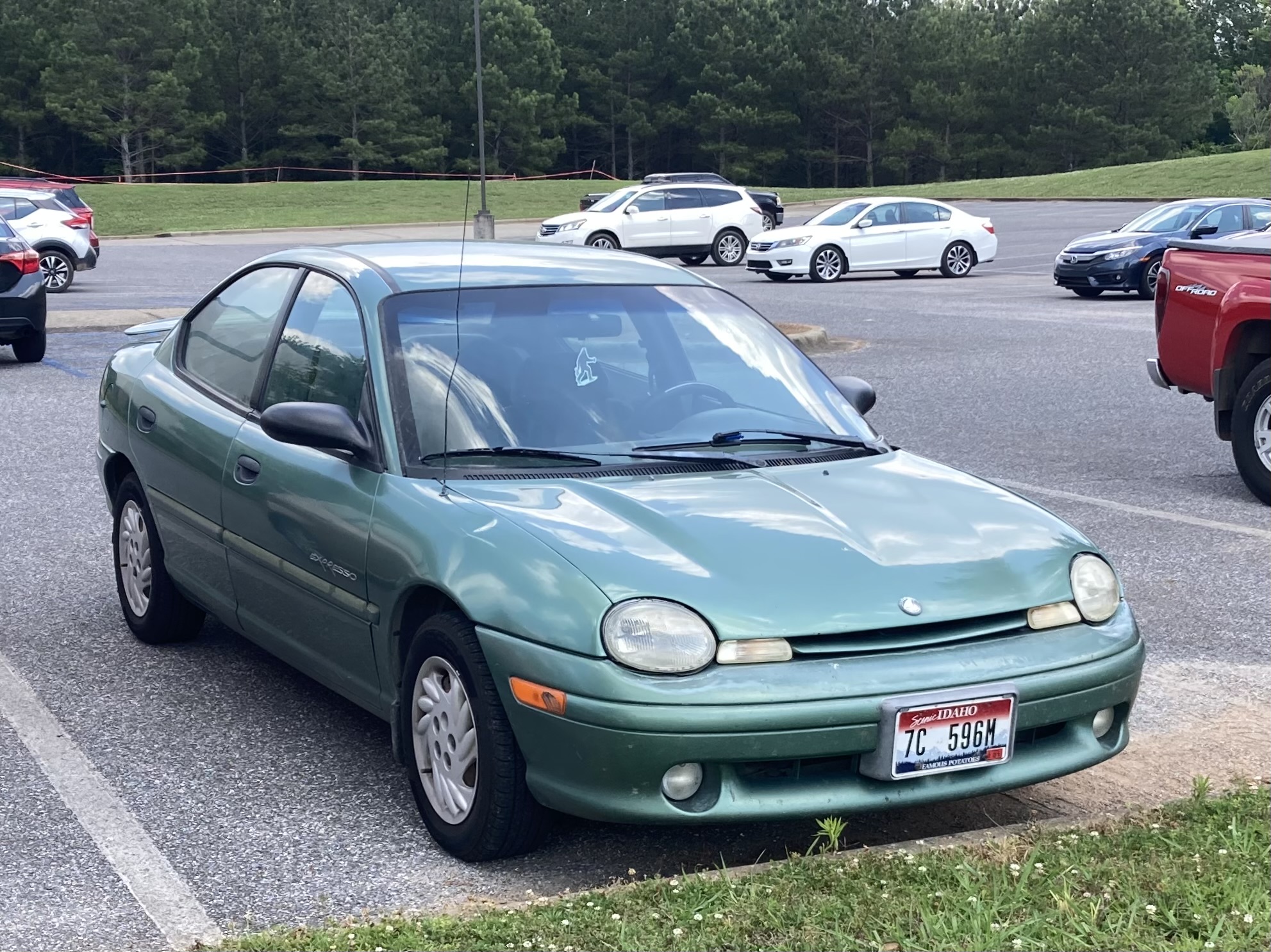 7C 596M, Plymouth Neon 1st gen Sedan (PL), 1993–1999