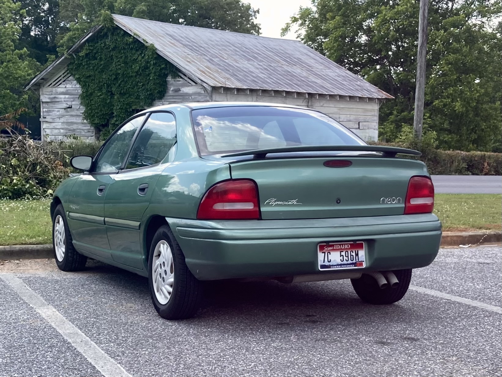 7C 596M, Plymouth Neon 1st gen Sedan (PL), 1993–1999