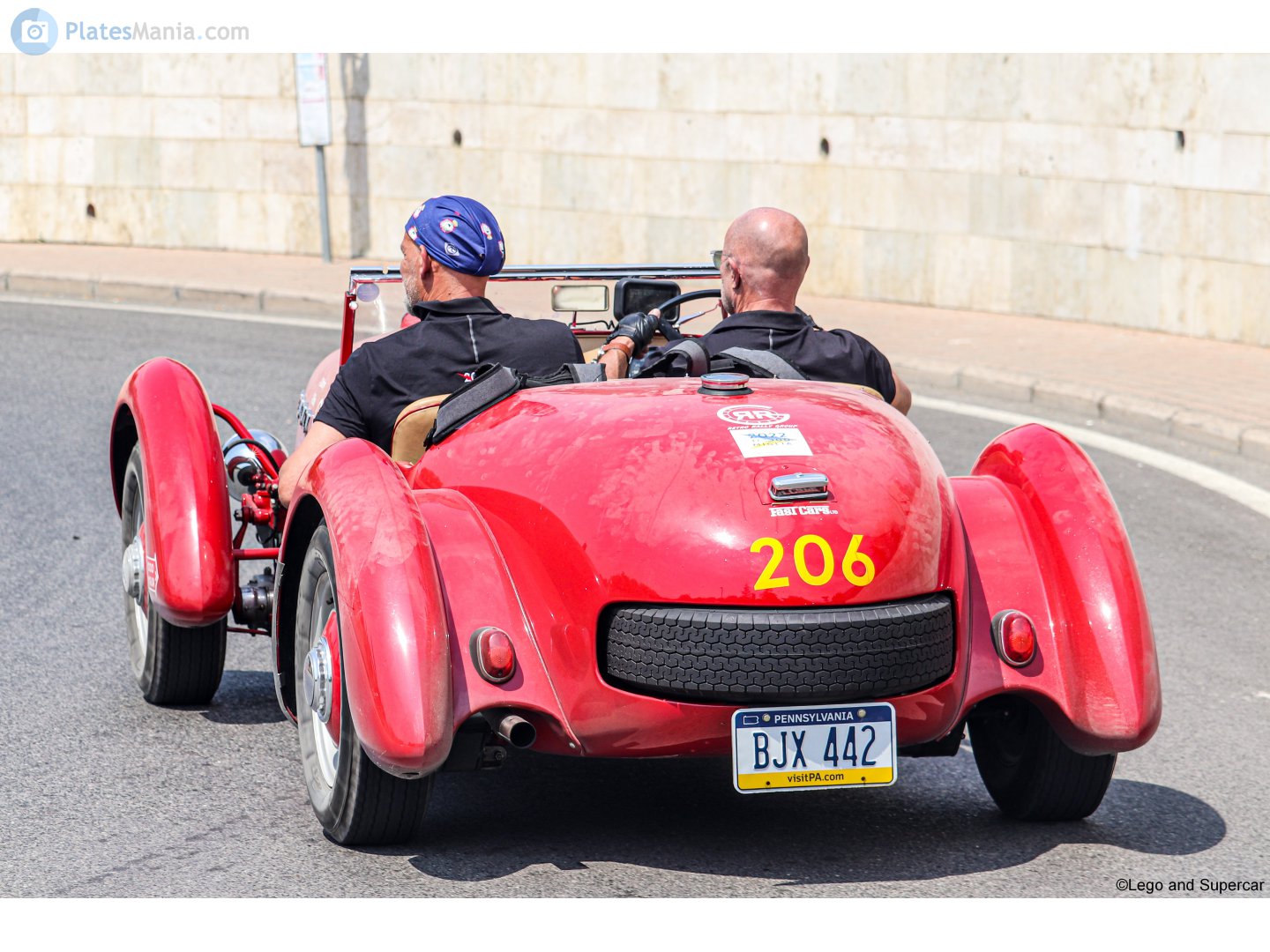 BJX 442, Healey Silverstone 