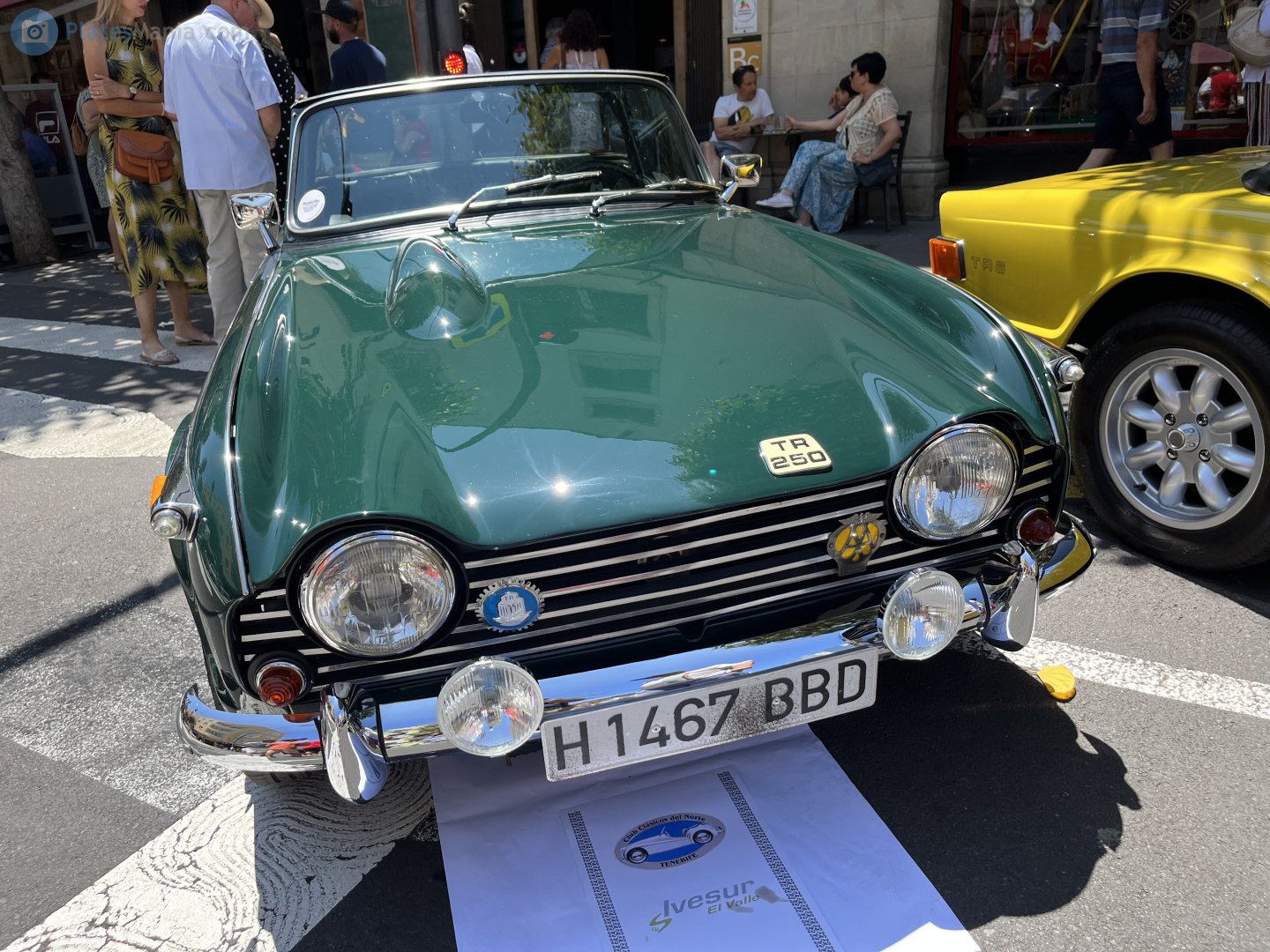 H 1467 BBD, Triumph TR250 