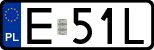 License plates of Poland, Regular car plates