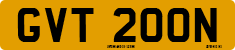 License plate of the United Kingdom, 1963 year system