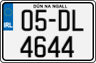 License plate of Ireland, Regular plates