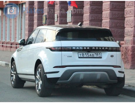 т815ав181, Land Rover Range Rover Evoque