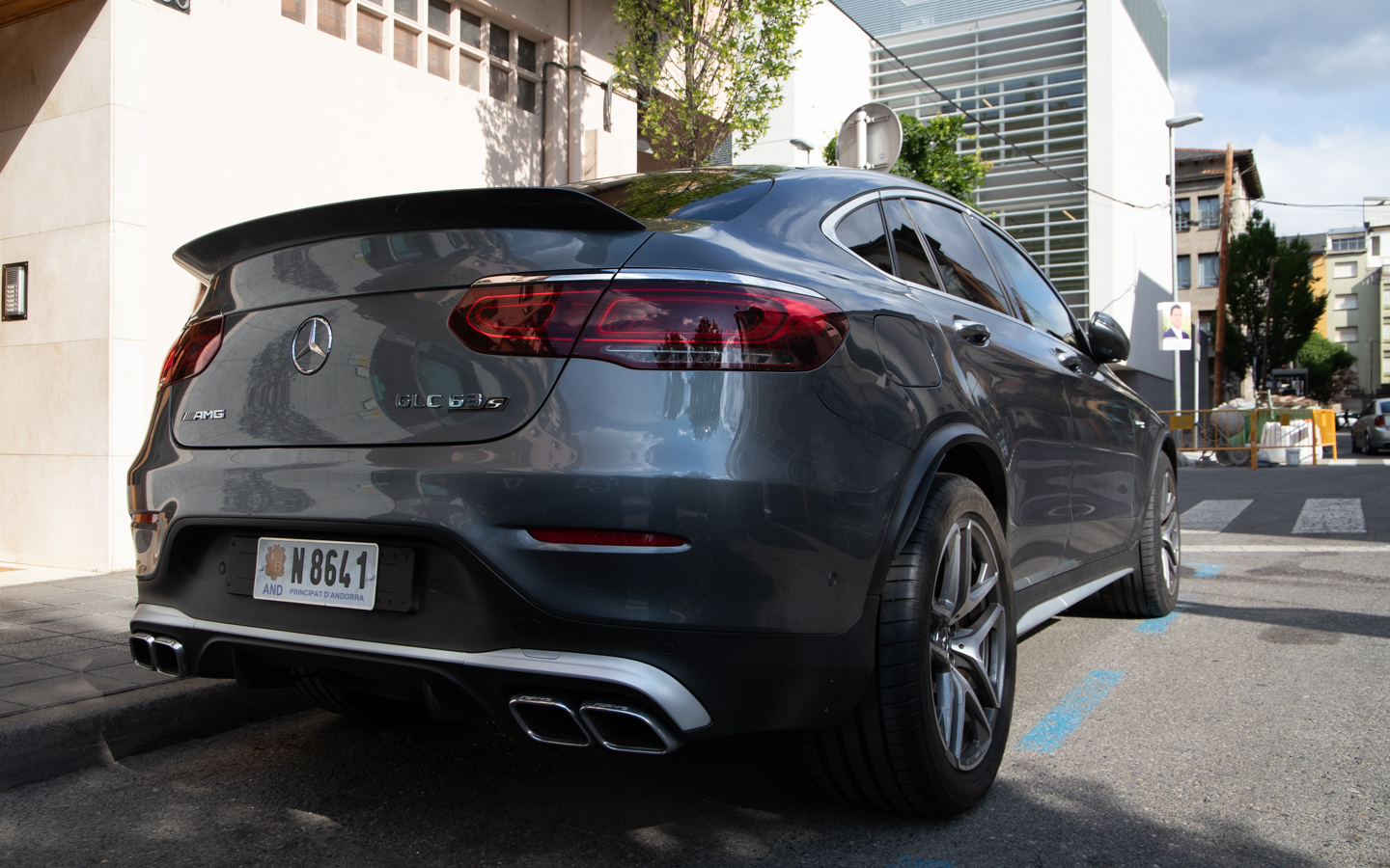 N 8641, Mercedes-Benz GLC-Klasse 1st gen Coupé (C253), facelift, 2019–2023