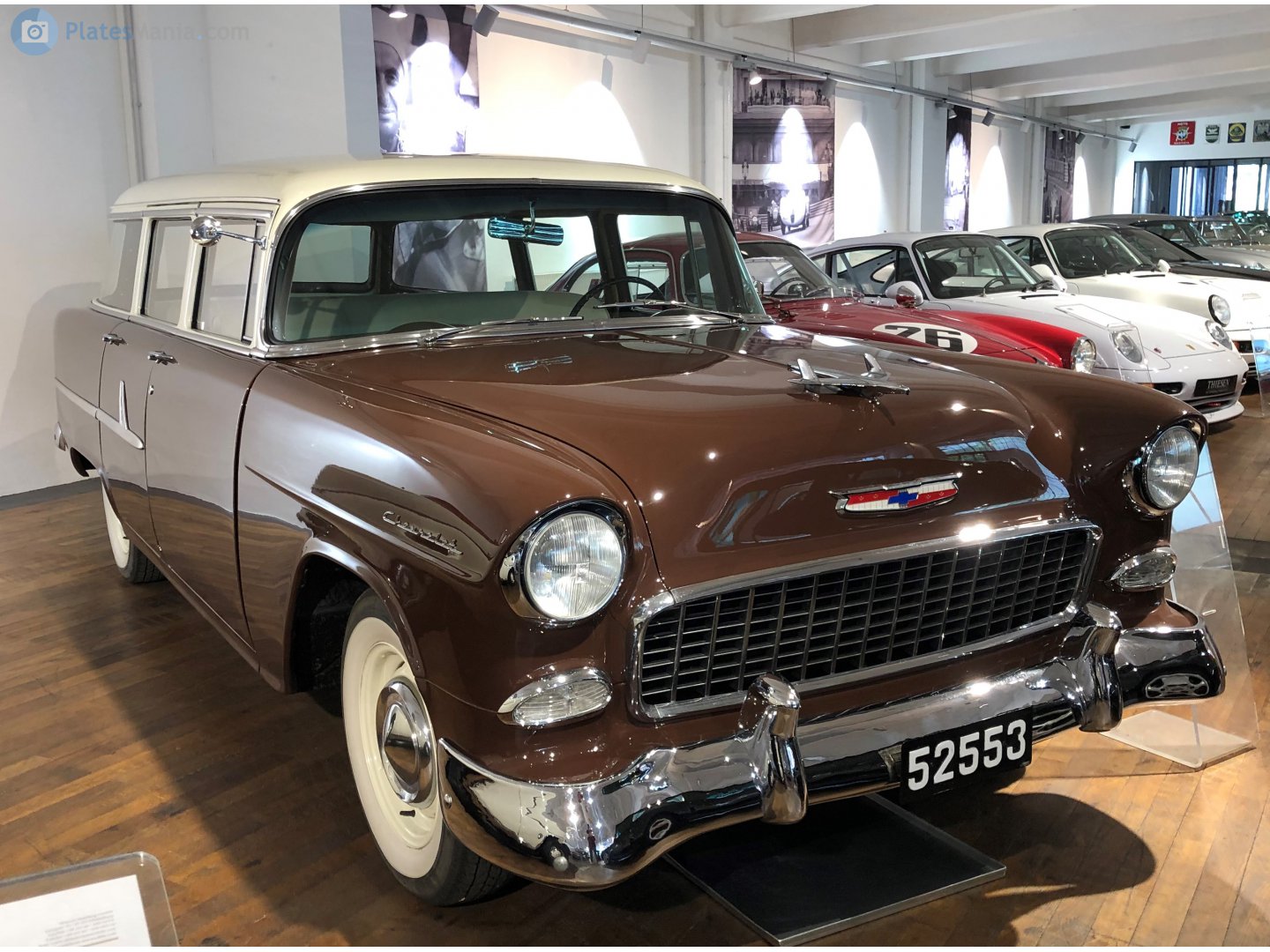 52553, Chevrolet Townsman 1st gen 1955 (210/Bel Air) (2409/2419; A-body), 1st facelift, 1954–1955