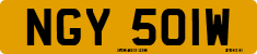 License plate of the United Kingdom, 1963 year system