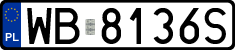 License plates of Poland, Regular car plates