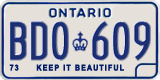 Ontario, ABC-123