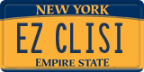 New York, Vanity Plates