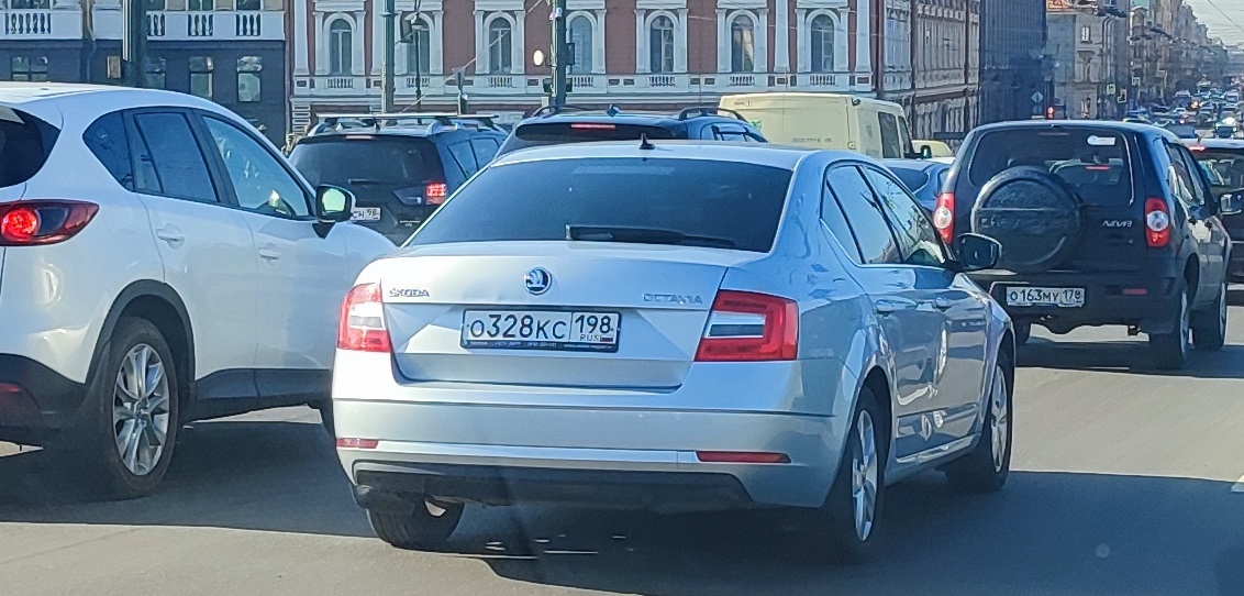 о 328 кс 198, Skoda Octavia 3rd gen Liftback (A7/5E3), facelift, 2017–2022 (–2023 for CN-market)