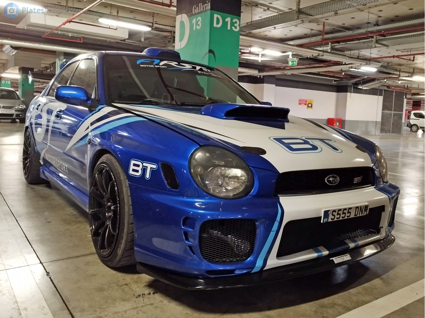 S555DNM, Subaru Impreza 2nd gen Sedan (GD), 2000–2003