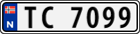 License plate of Norway, Trailers, motorcycles, special vehicles