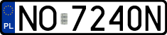 License plates of Poland, Regular car plates