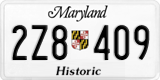 Maryland, Historic (123-456)