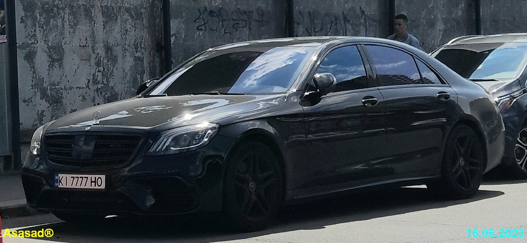 KI 7777 HO, Mercedes-Benz S-Klasse 8th gen Sedan (W222/V222), 2013–2020