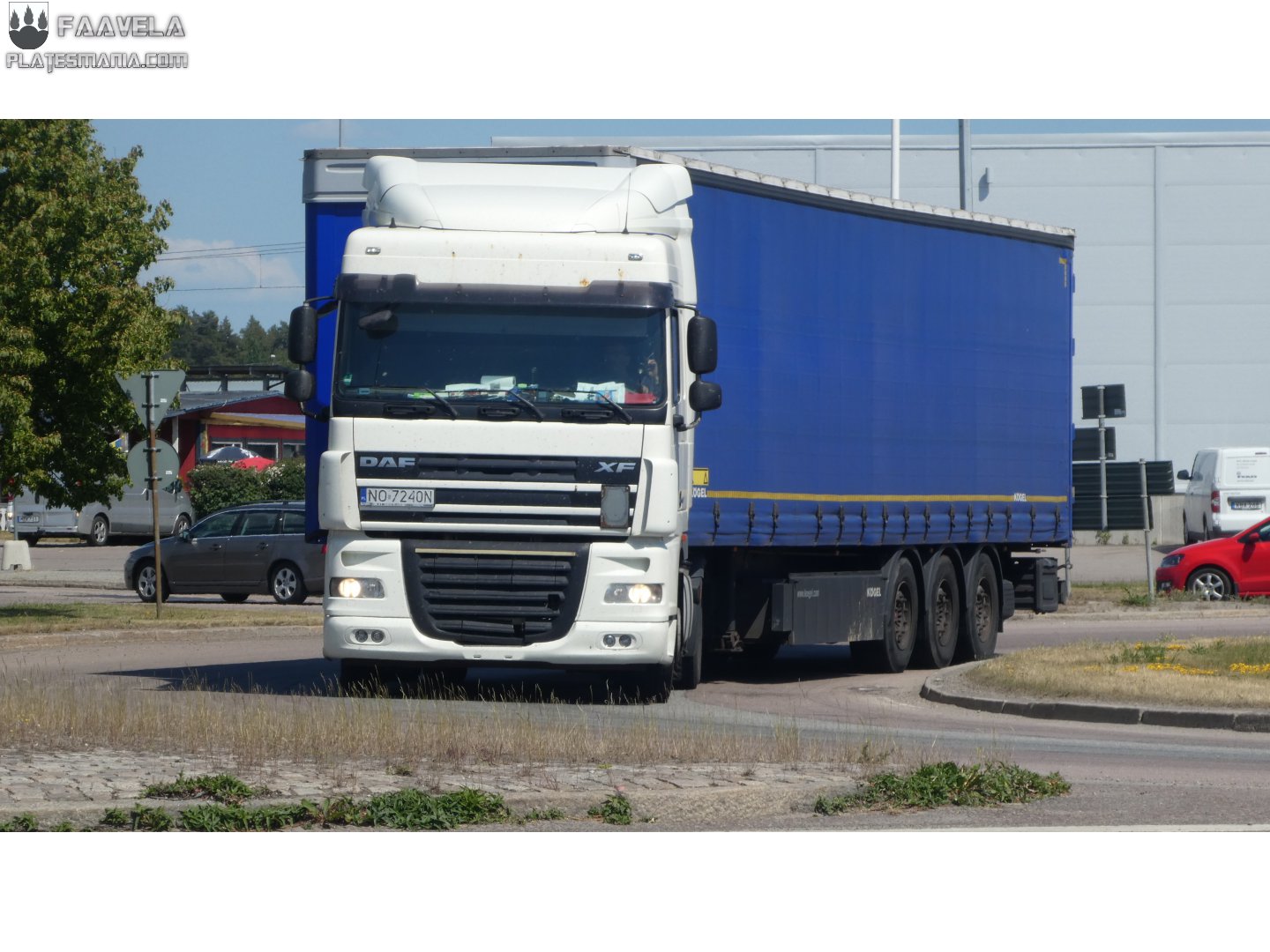 NO 7240N, DAF XF 3rd gen (XF105), 2006–2020