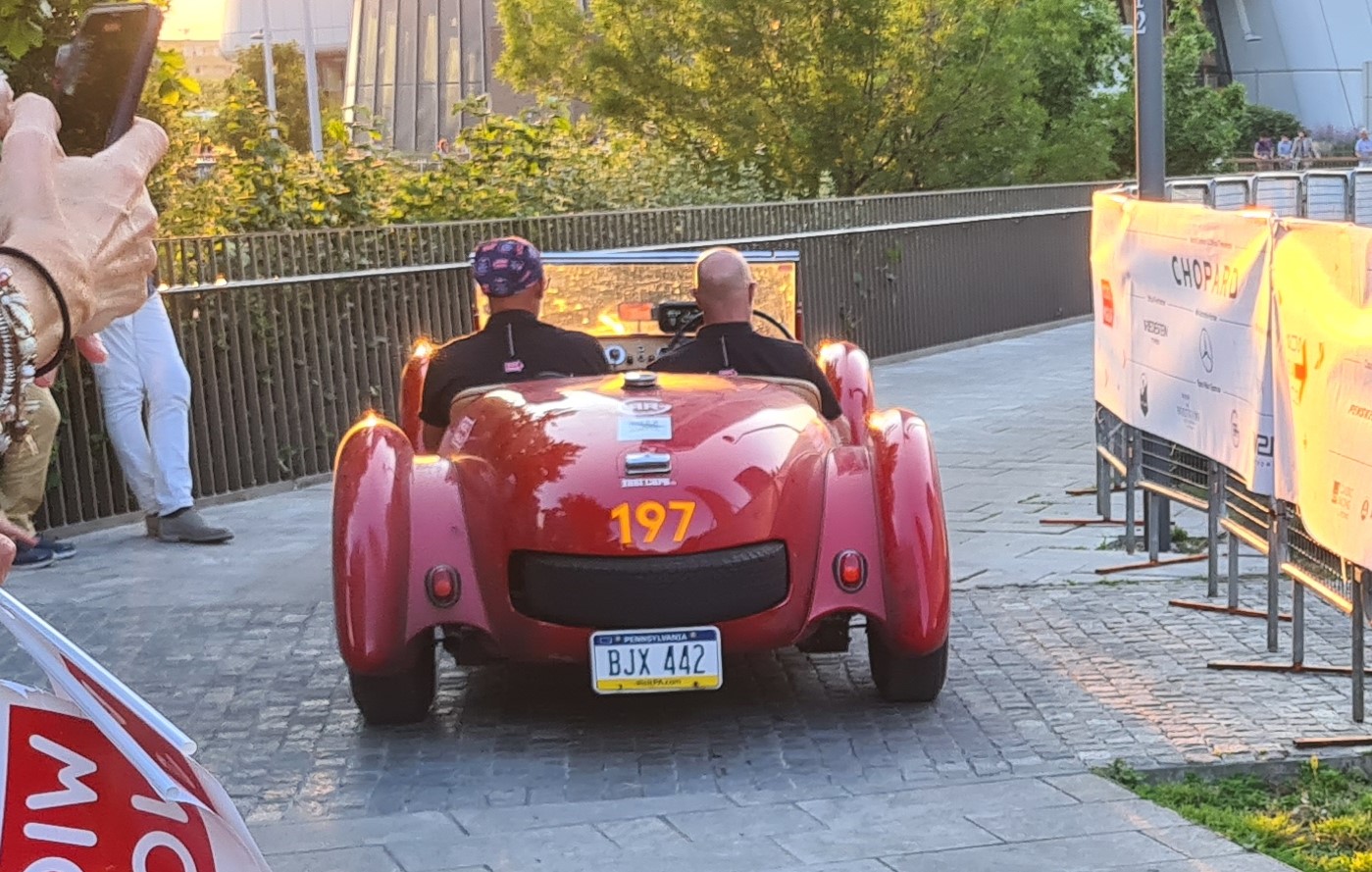 BJX 442, Healey Silverstone 