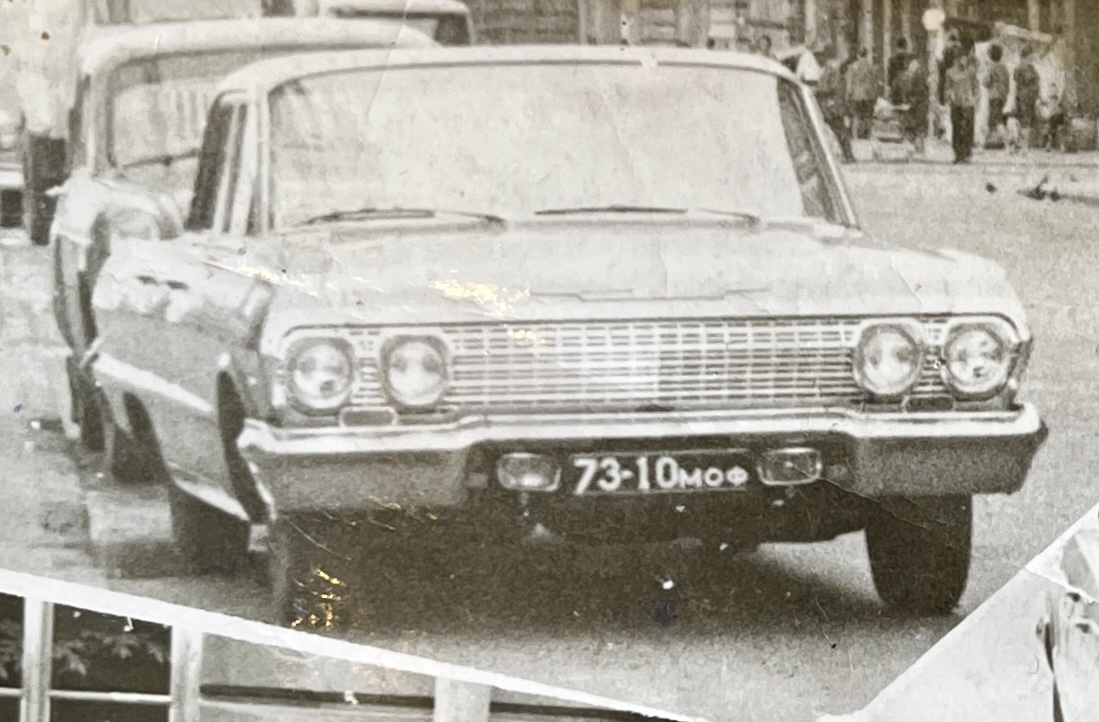 7310 МОФ, Chevrolet Biscayne 2nd gen 1963 4-door Sedan (1169/1269; B-body), 2nd facelift, 1962–1963