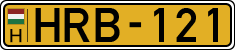 license plates of Hungary, Commercial vehicles (1990)