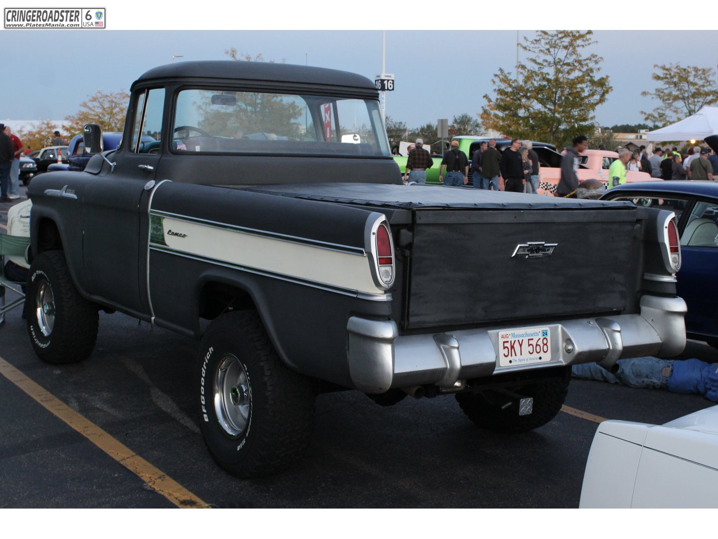 5KY 568, Chevrolet Task Force Light-Duty Apache 30 Chassis (A-body), facelift, 1957–1959