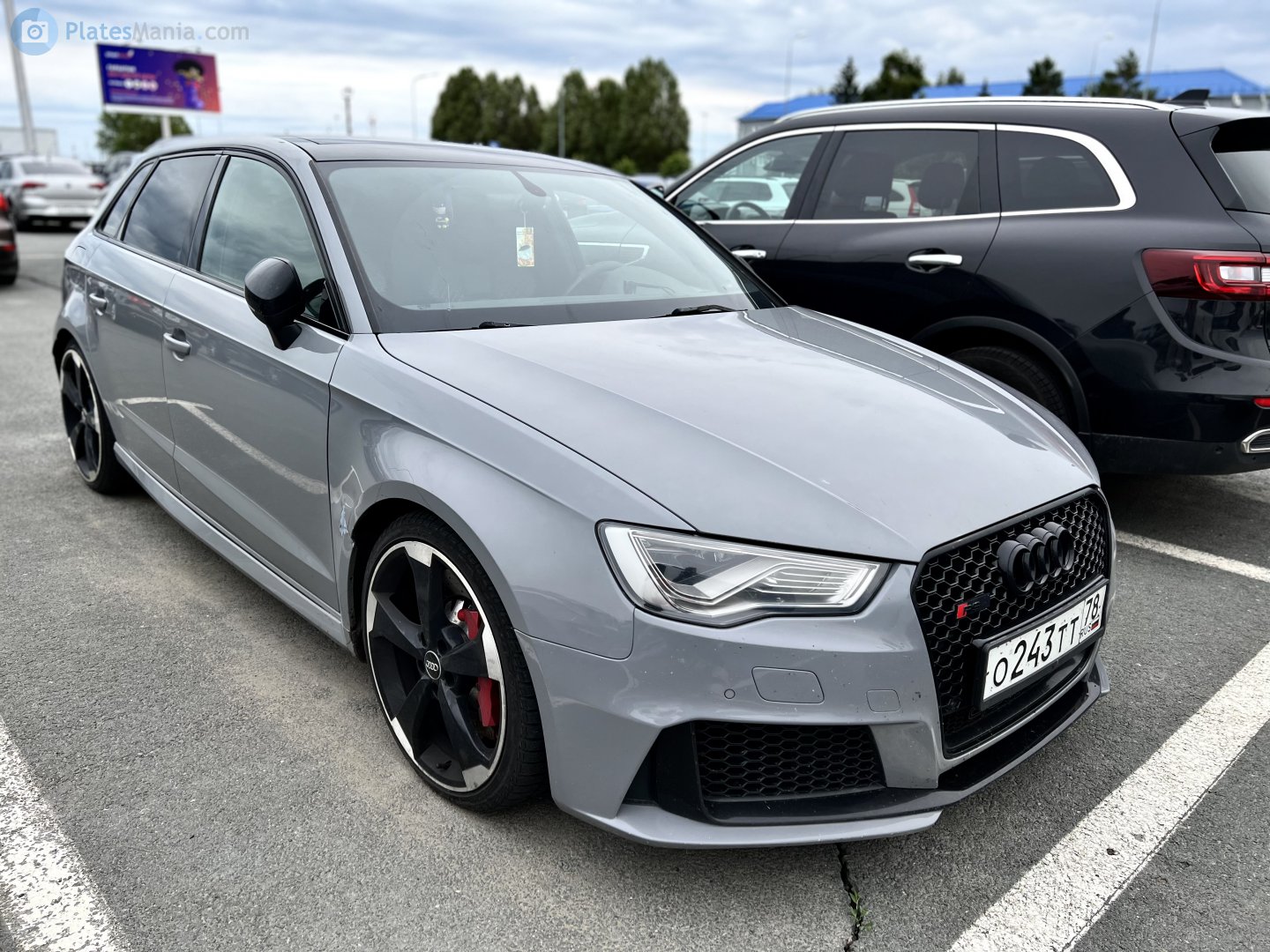 о 243 тт 78, Audi RS3 3rd gen Sportback (8VA/8VF), 2015–2017