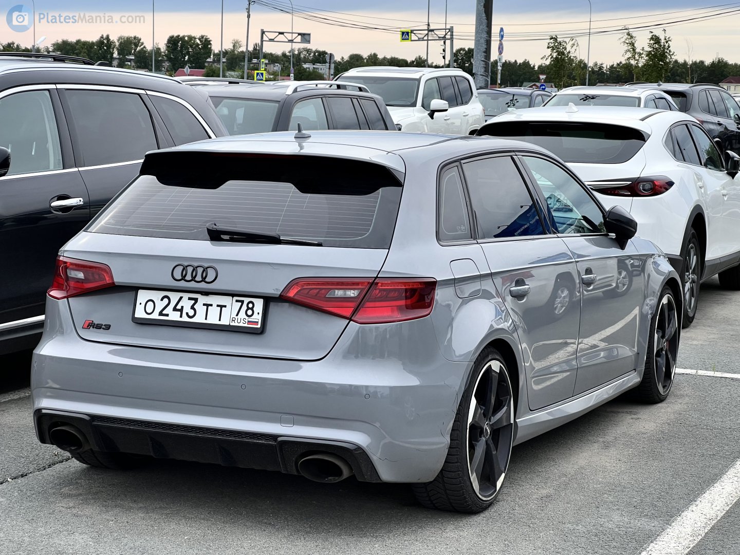 о 243 тт 78, Audi RS3 3rd gen Sportback (8VA/8VF), 2015–2017