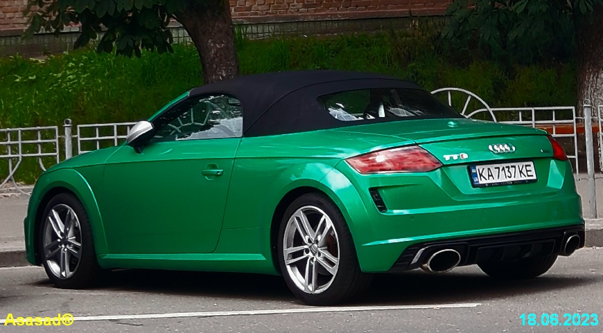KA 7137 KE, Audi TT 3rd gen Roadster (8S9), 2014–2023