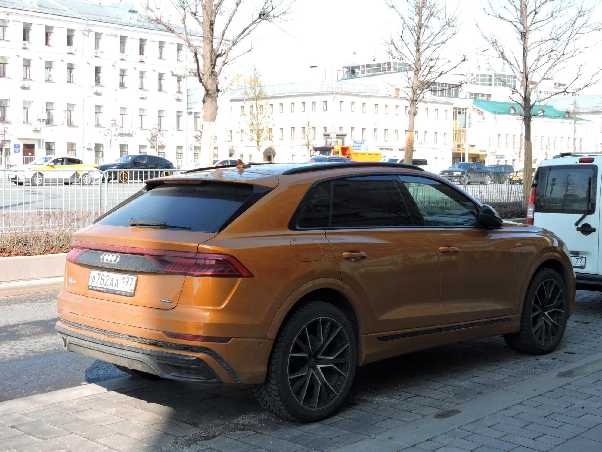 а 782 аа 197, Audi Q8 1st gen (4MN), 2018–2023