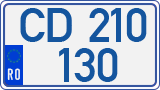 License plate of Romania, Diplomatic