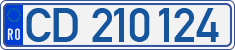 License plate of Romania, Diplomatic