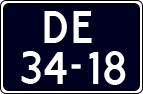 License plate of the Netherlands, Imported oldtimers (cars)