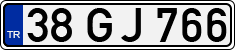 License plate of Turkey, Regular plates