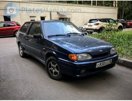 с830сс78, Lada (VAZ) 2114