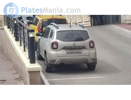 о324оо52, Renault Duster