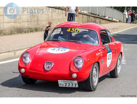 品川 506 ふ 7777, FIAT Abarth 750