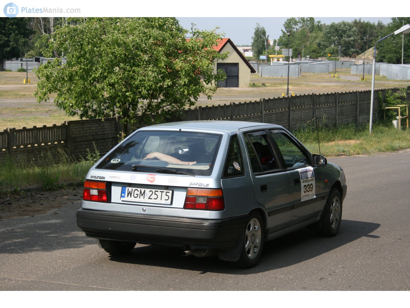 WGM 25T5, Hyundai Pony 4th gen 5-door Hatch (X2; EU-market), 1989–1991