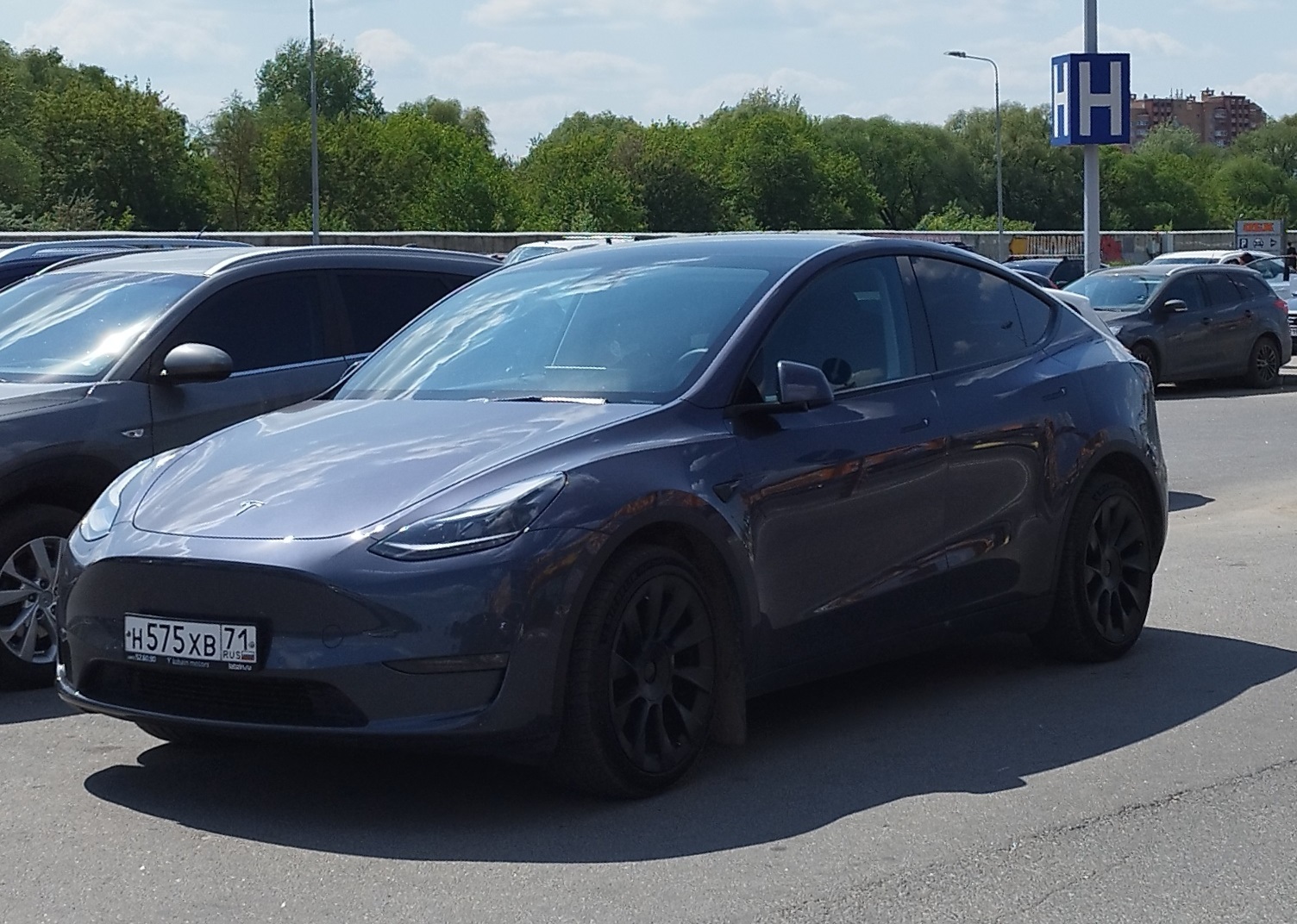 н 575 хв 71, Tesla Model Y 1st gen (5YJY), 2020–2025