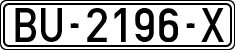 License plates of Spain, 1971 year series