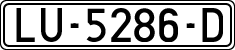 License plates of Spain, 1971 year series