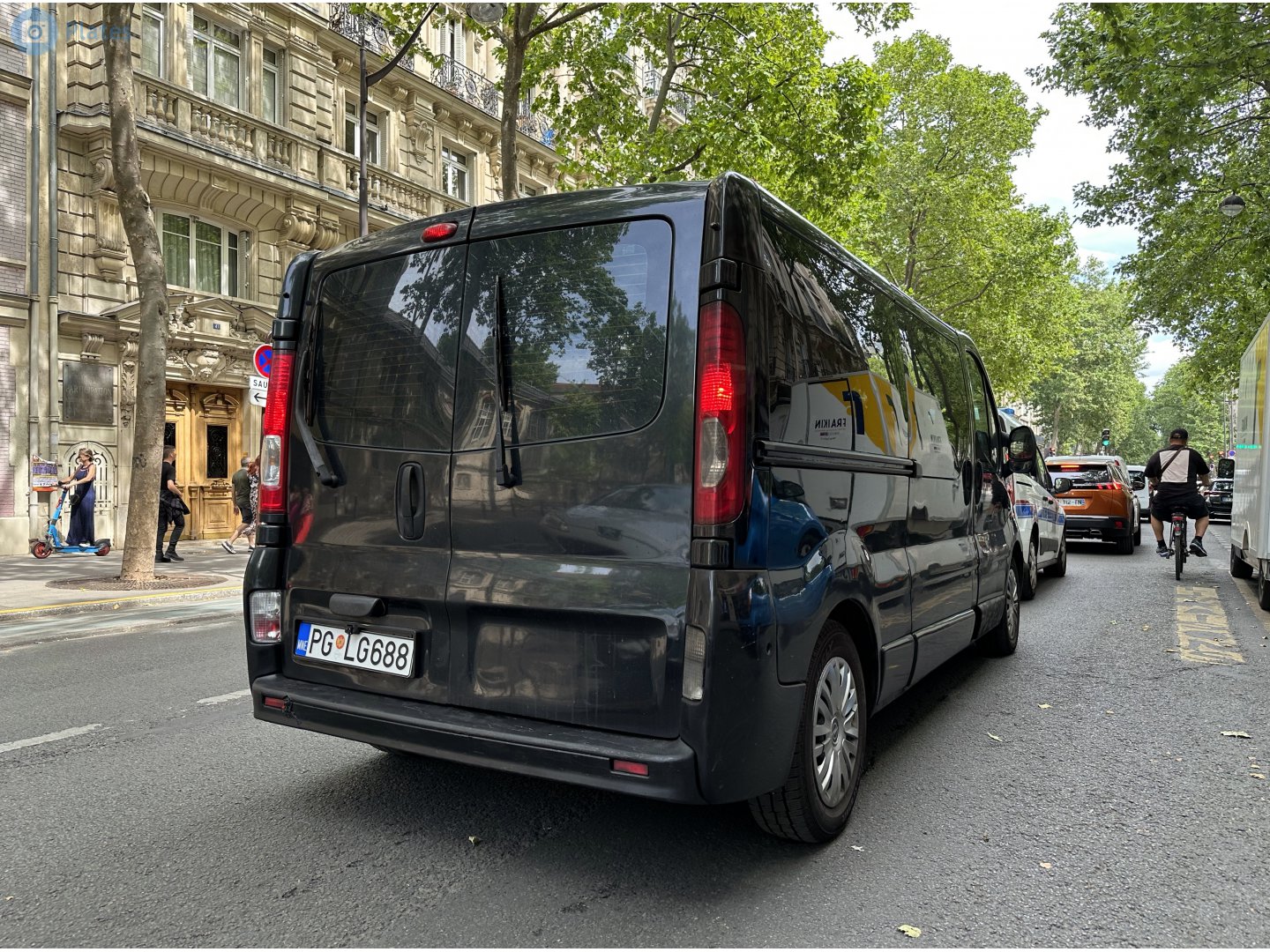 PG LG688, Opel Vivaro 1st gen Van (A; X83), 2001–2014
