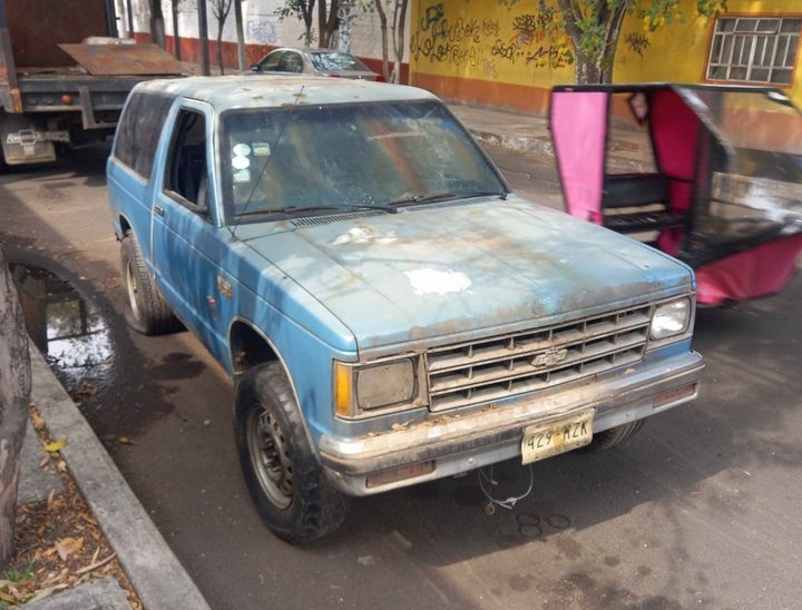 429-MZK, Chevrolet Blazer 1st gen S-10 Blazer 3-door SUV (GMT330), 1982–1994