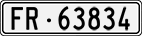 License plate of Switzerland, Cars