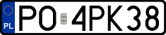 License plates of Poland, Regular car plates