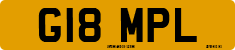 License plate of the United Kingdom, 1983 year system