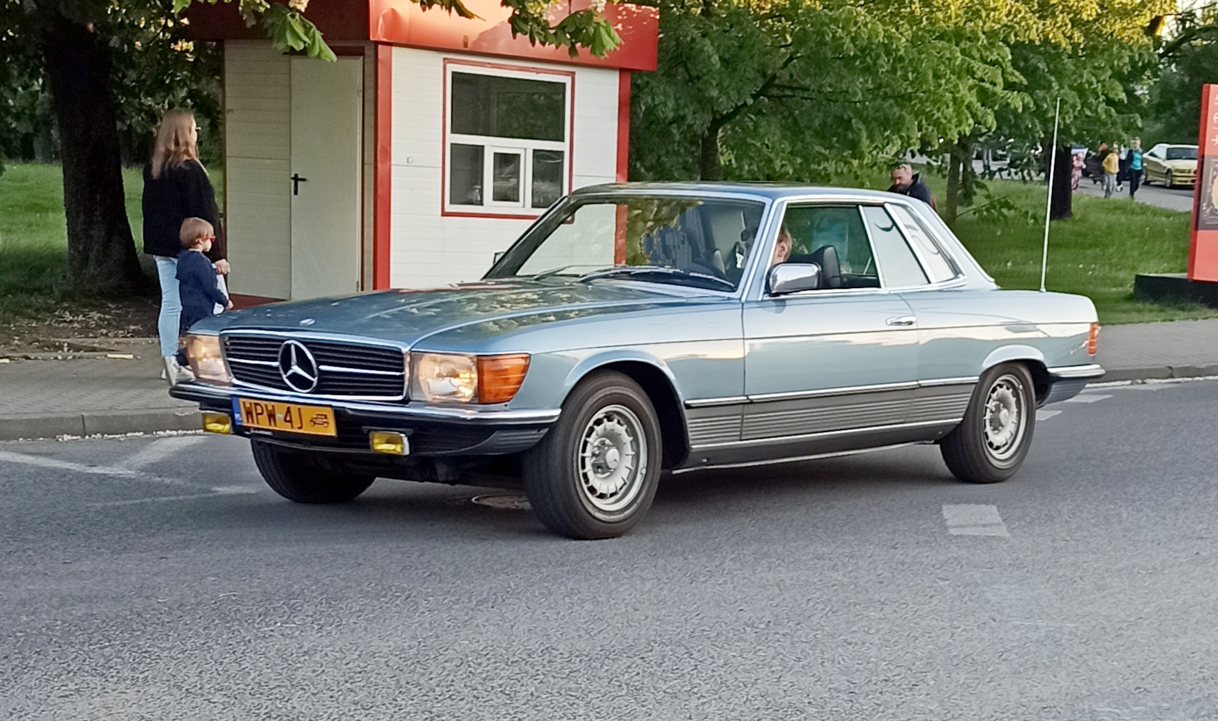 WPW 4J, Mercedes-Benz SLC-Klasse 1st gen (C107), 1972–1981