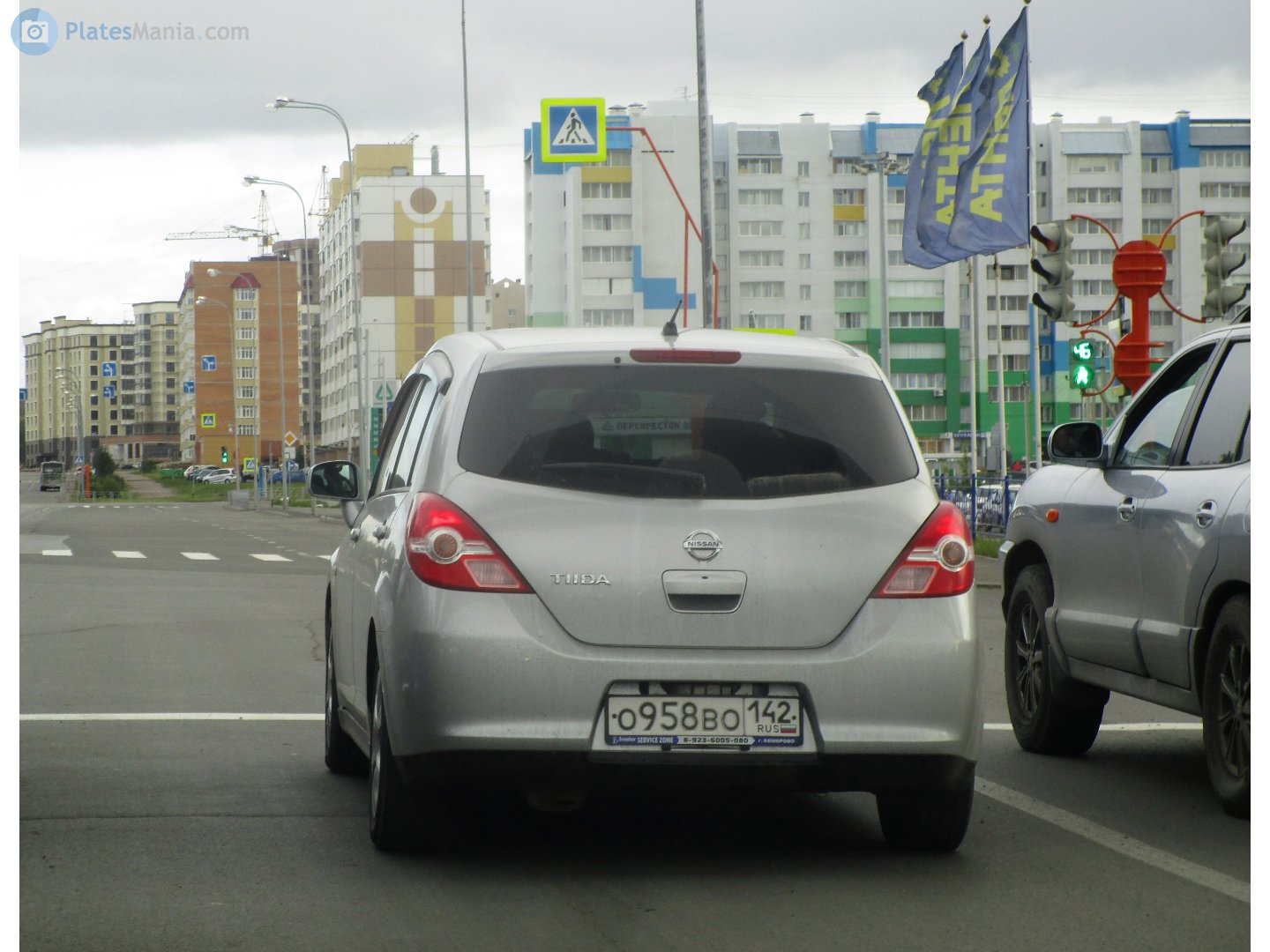 "о 958 во 142" photos Nissan Tiida. Russia