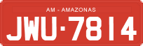 License plate of Brazil, Commercial vehicles (1990)