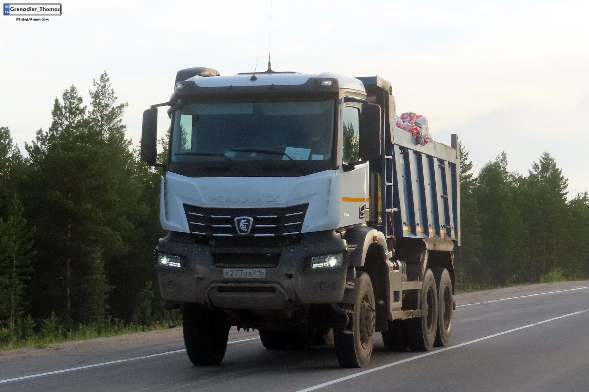 к 277 ва 716, KamAZ 6595 65952 6×6