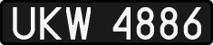 License plates of Poland, 1976 year system
